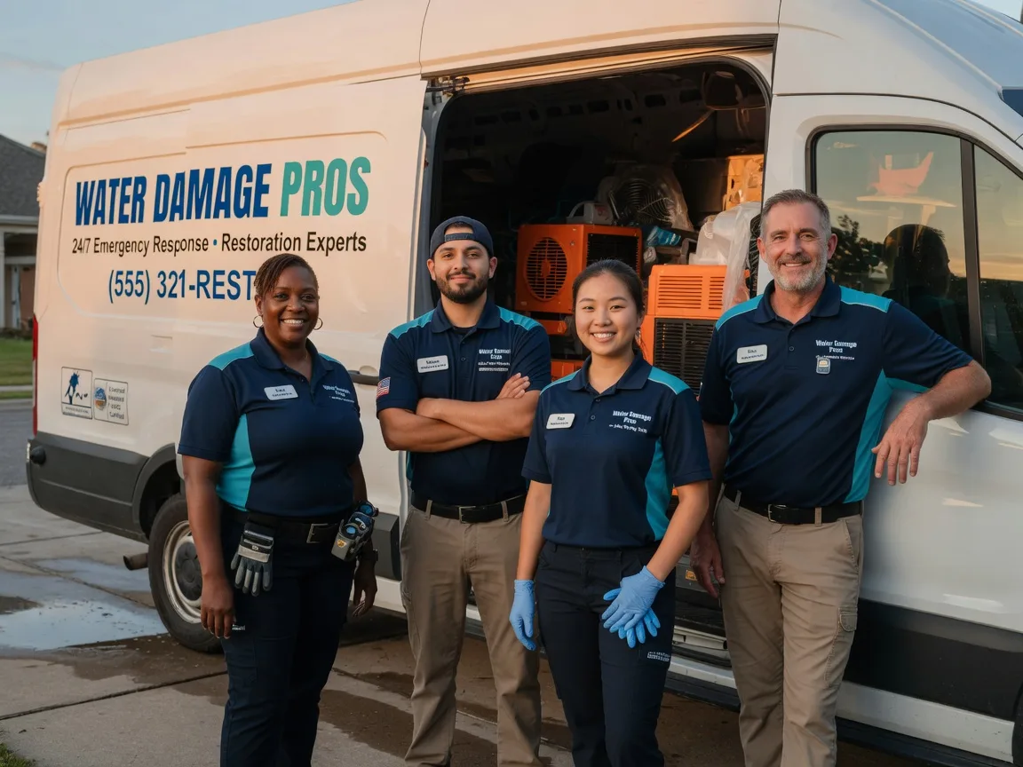 Water Damage Restoration company in Hampden, ND